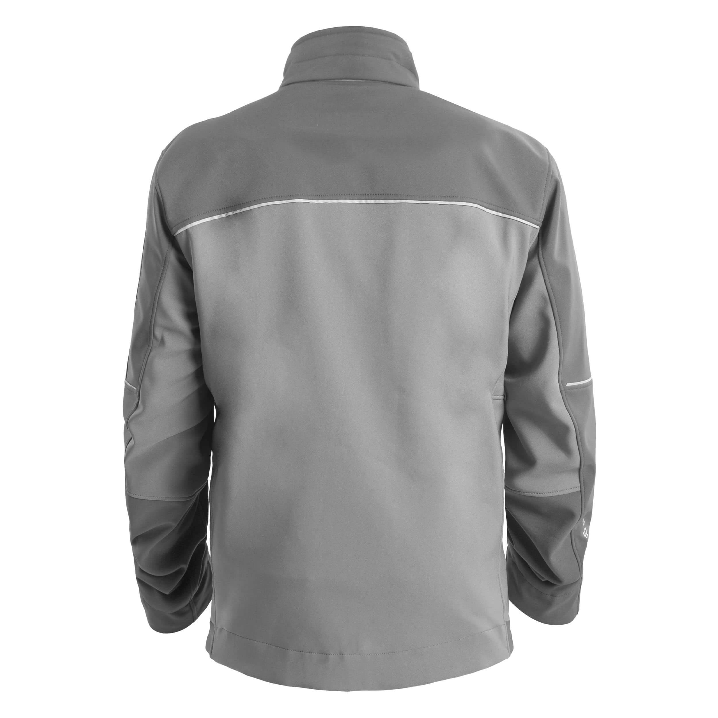 QUALITEX HIGH QUALITY WORKWEAR Softshelljacke RESIST - anthrazit/grau - Herren: M