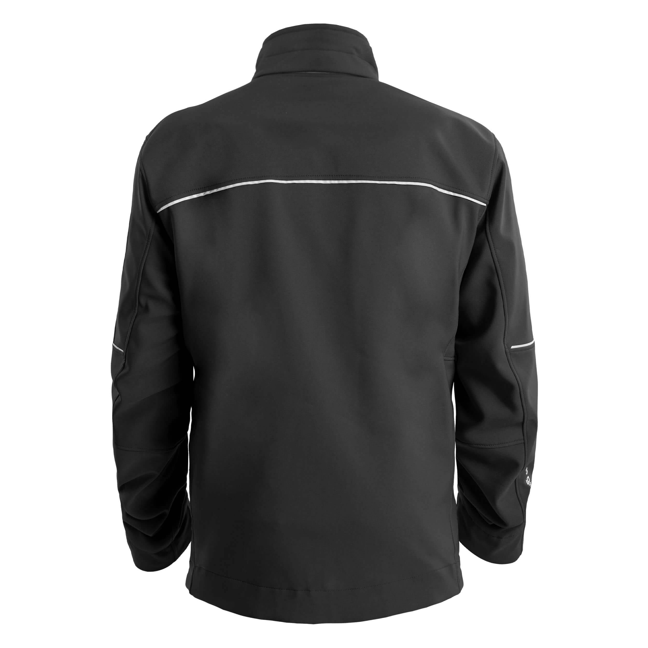 QUALITEX HIGH QUALITY WORKWEAR Softshelljacke RESIST - schwarz - Herren: S
