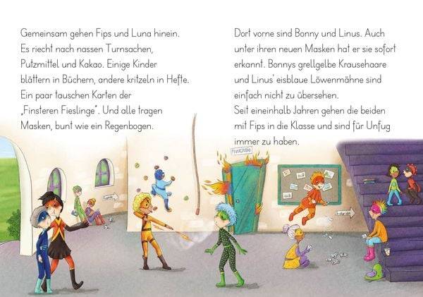LESEZUG/2. Klasse - Lesestufe 2: Fips, Kiki und die Schule der Superhelden