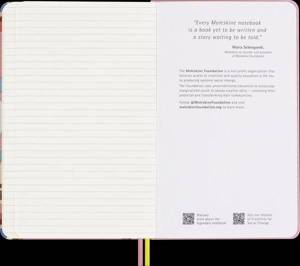 Moleskine Sakura undatierter Wochen Notizkalender, L/A5, Fester Einband, ohne Box