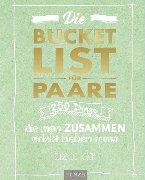 Die Bucket List für Paare. DAS Hochzeitsgeschenk