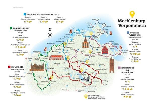 ADAC Roadtrips Mecklenburg-Vorpommern mit Ostseeküste