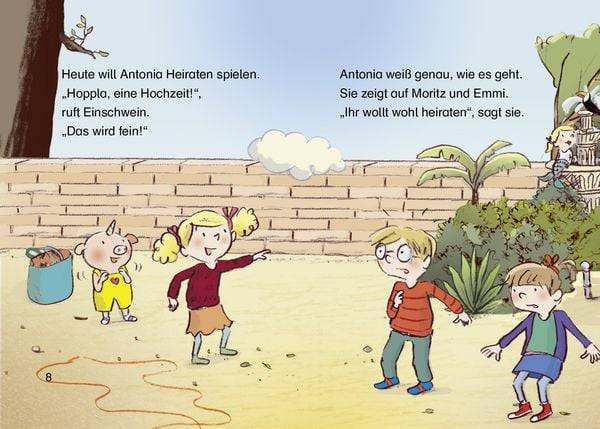 Emmi & Einschwein. Hoppla, eine Hochzeit!