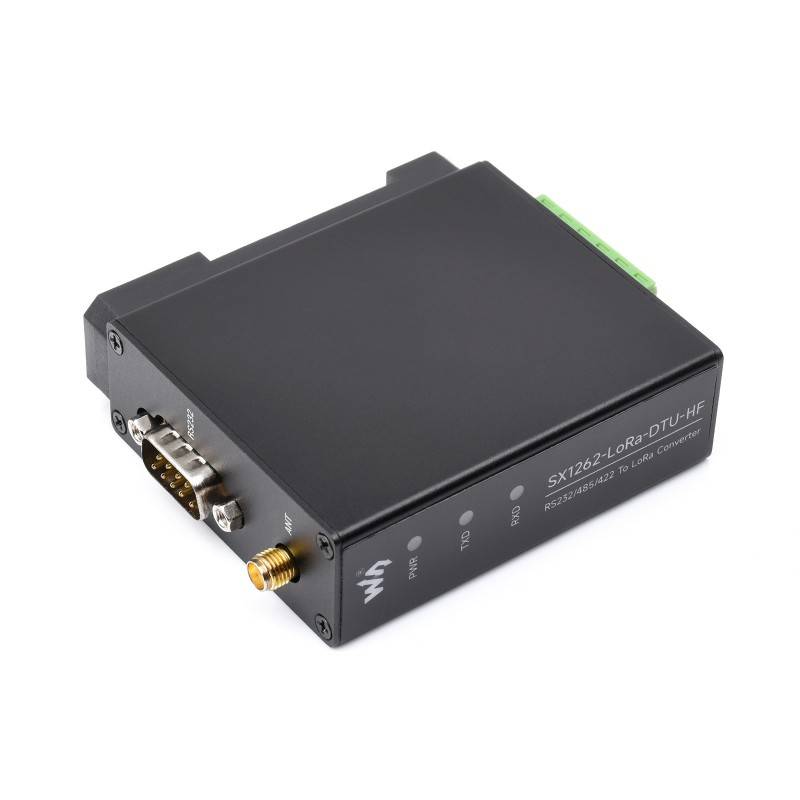 WaveShare Rail-mount SX1262 LoRa Data Transfer Unit HF Version