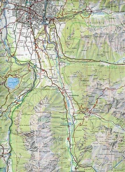 DAV Alpenvereinskarte 02/1 Allgäuer - Lechtaler Alpen - West 1 : 25 000