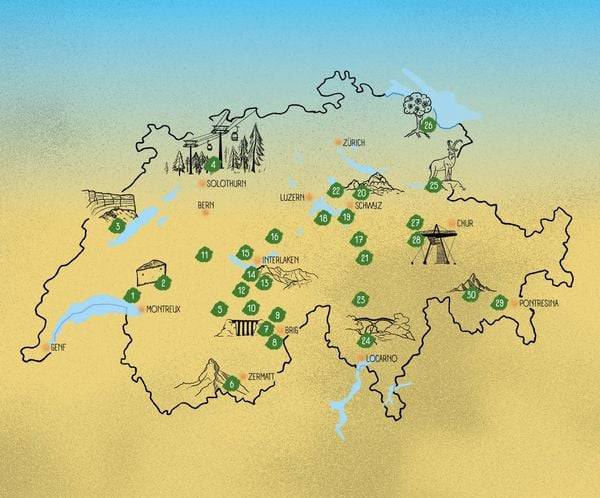 30 Wanderungen in der Schweiz, die man einmal im Leben gemacht haben muss