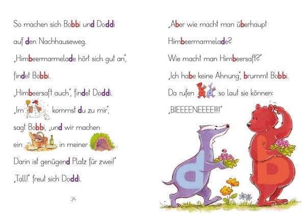 LESEZUG/Vor- und Mitlesen: Bobbi Bär und Doddi Dachs