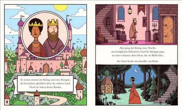 Der kleine Holzroboter und die Baumstumpfprinzessin