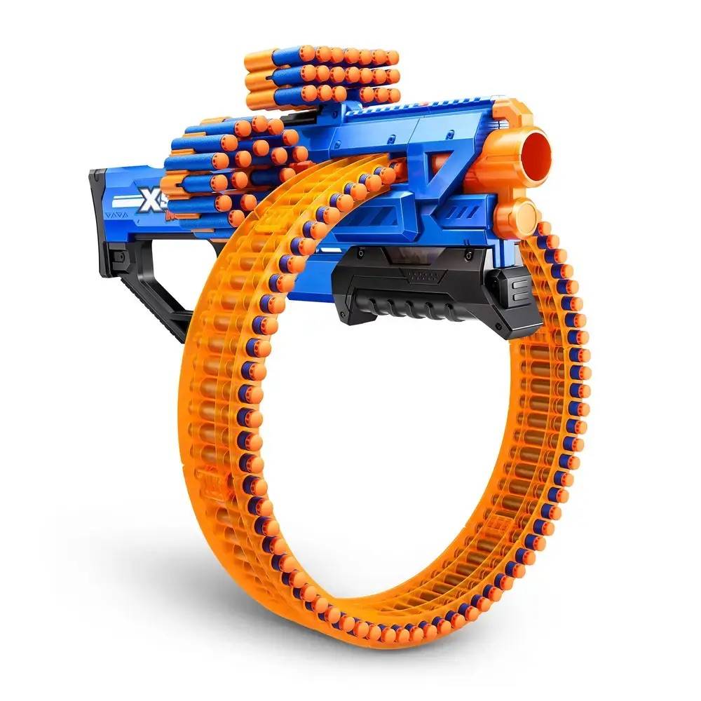 ZURU 36609; 36653 - X-Shot Insanity Mad Mega Barrel Blaster mit 72 Darts - Dartblaster