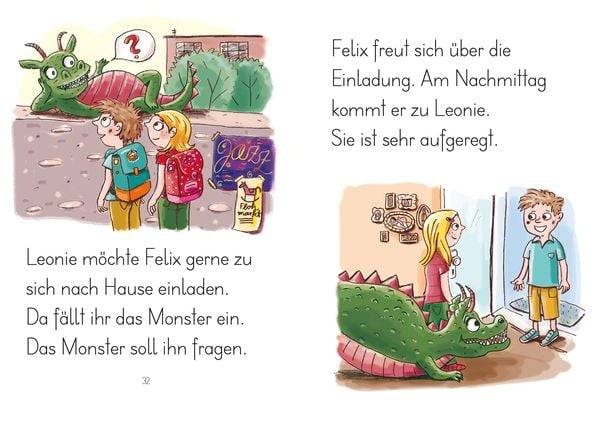 LESEZUG/1. Klasse: Leonie und das Mutmach-Monster