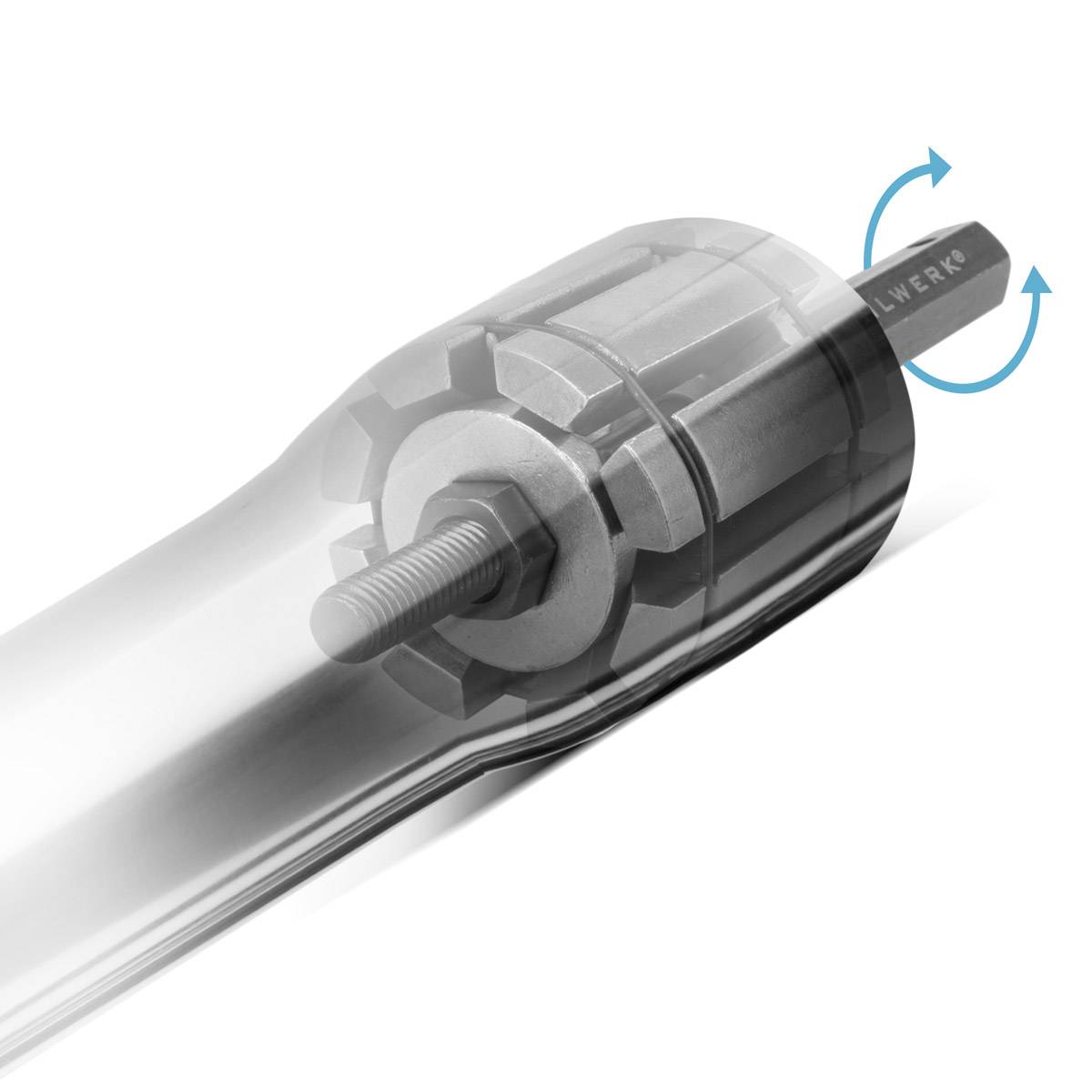 STAHLWERK Rohrweiter Set 29-89 mm 3-teiliger Auspuff Rohraufweiter, Rohrspreizer