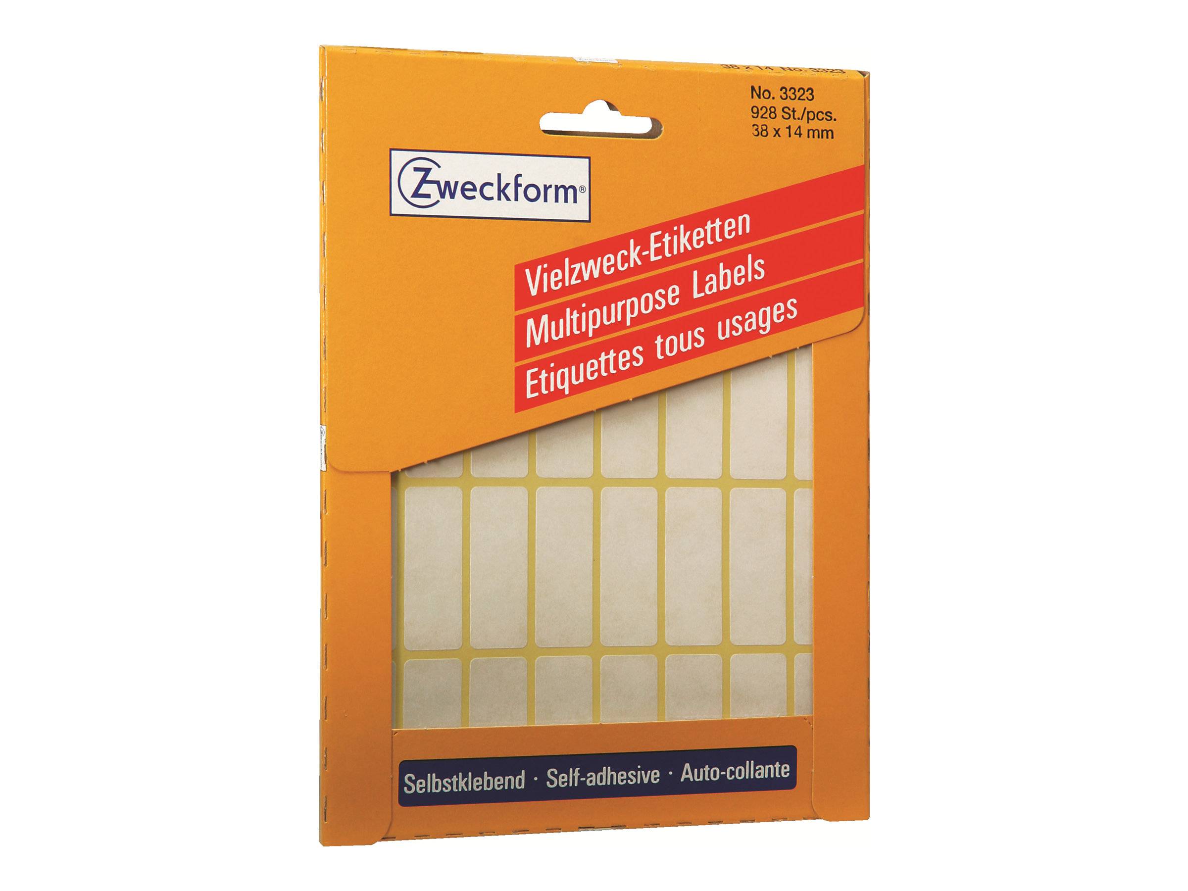 AVERY ZWECKFORM - Avery Multi-Purpose Labels 3323 - Selbstklebend