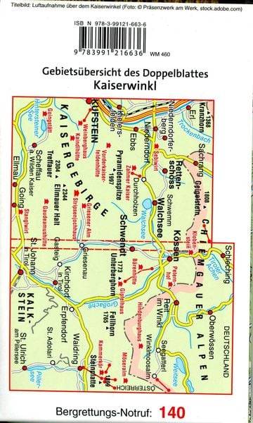 Mayr Wanderkarte Kaiserwinkl XL 1:25.000