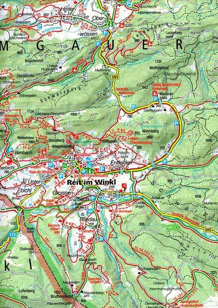 Mayr Wanderkarte Kaiserwinkl XL 1:25.000