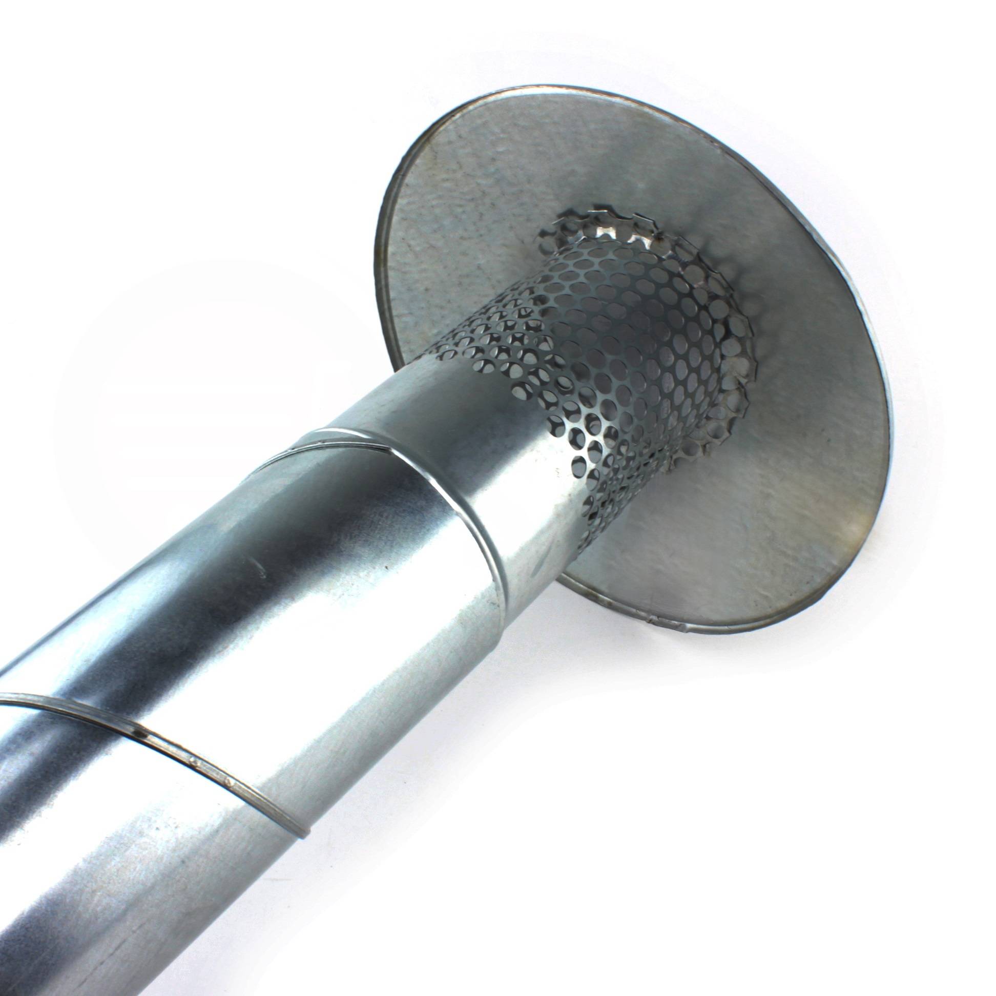 Wickelfalzrohr Dachhaube Entlüftung Abluftrohr Ablufthaube Abluft Regenhaube Ø 250 mm