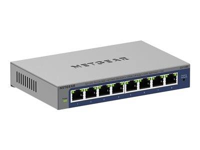 NETGEAR 8Port Gigabit Plus Switch Netzwerk & Smart Home - CLI verwaltet