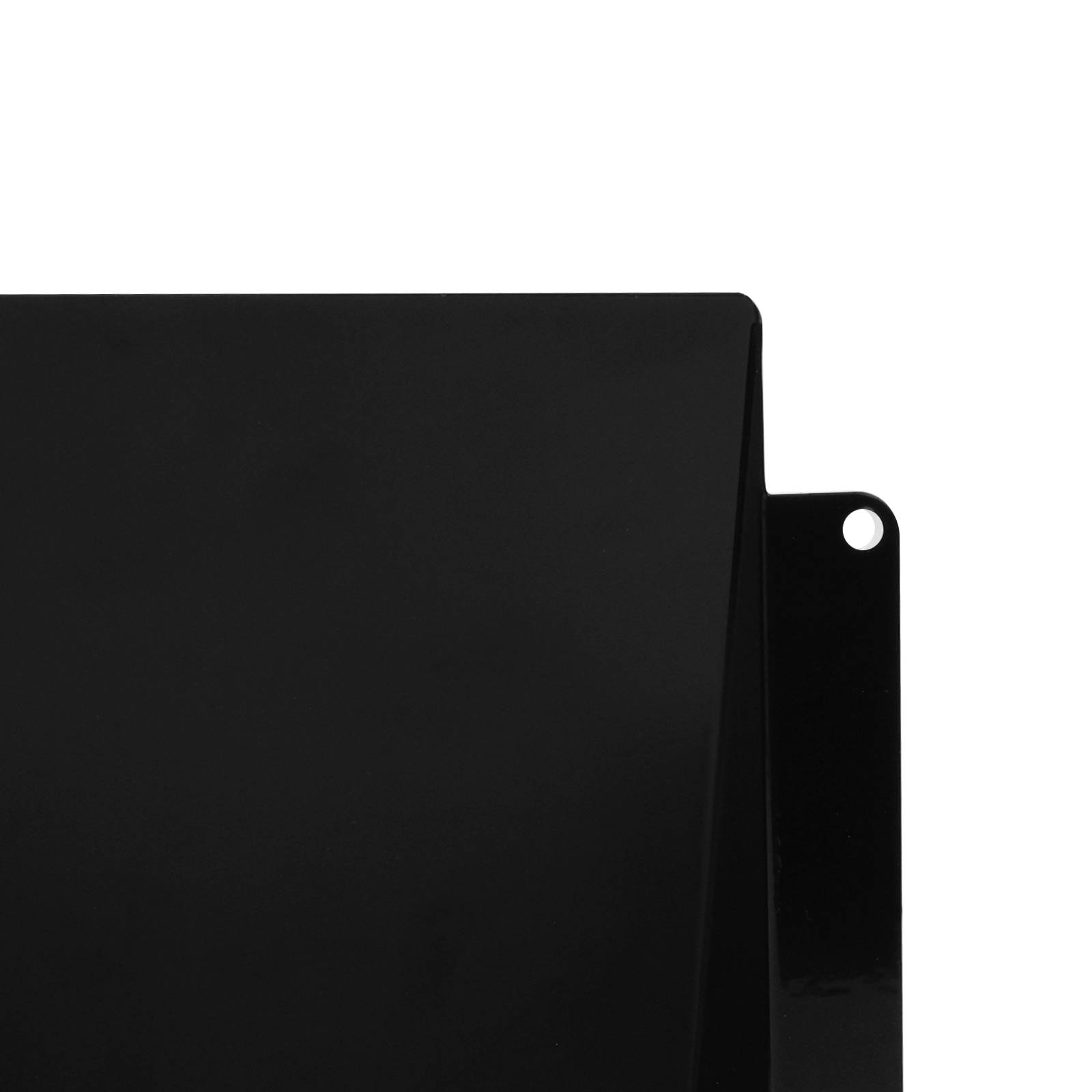 Wetterschutzhaube Ablufthaube Wetterschutz Lüftungsgitter verzinkter Stahl 250 x 120 mm schwarz (RAL9005)