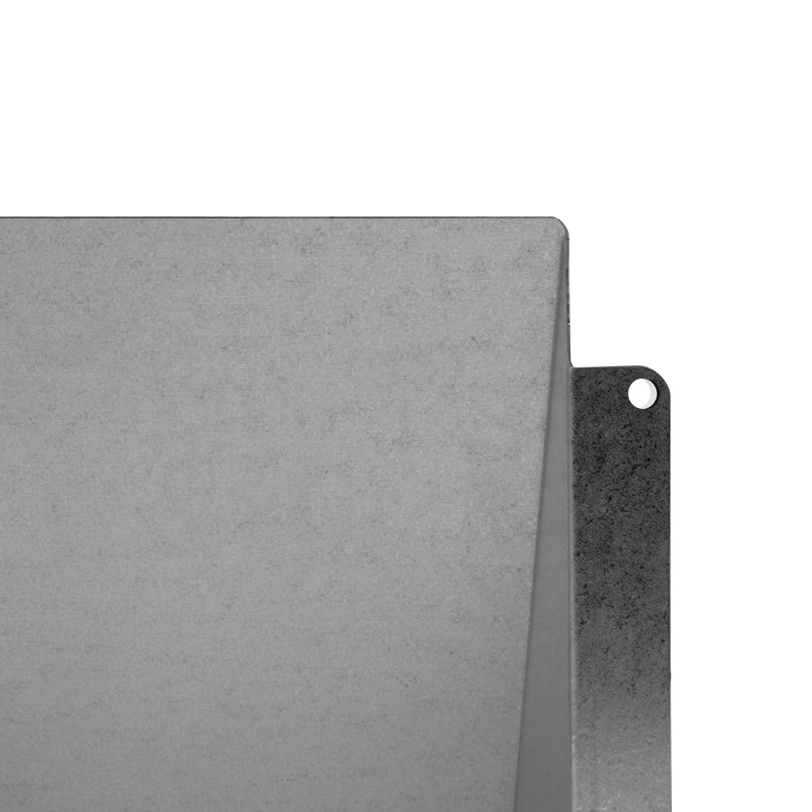 Wetterschutzhaube Ablufthaube Wetterschutz Lüftungsgitter verzinkter Stahl 150 x 150 mm verzinkt