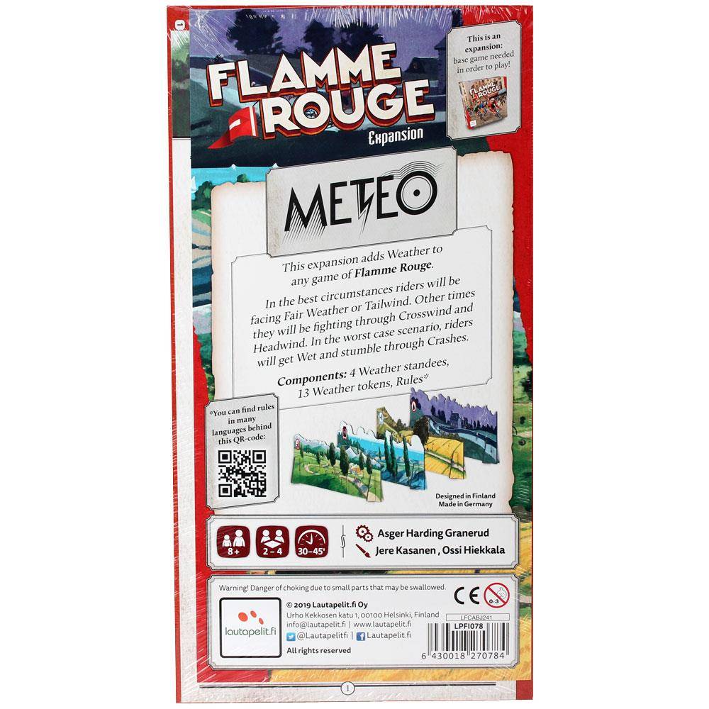 Pegasus Spiele Flamme Rouge: Meteo Erweiterung (DE/EN/IT/NL/PO/SW) (+)