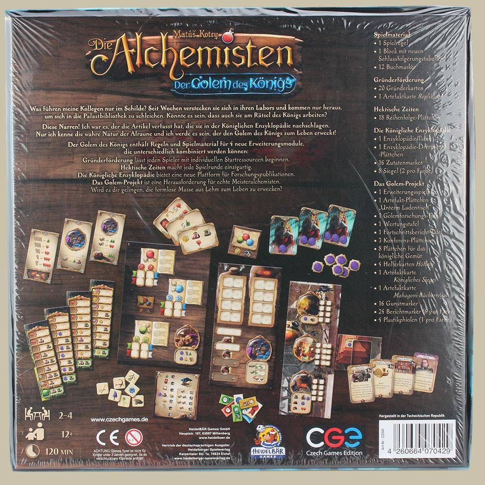 Czech Games Edition Die Alchemisten - Der Golem des Königs Erweiterung (+)