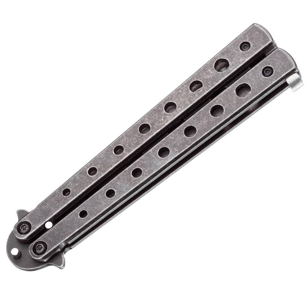 Magnum Balisong Trainer 2nd Gen Trainingsmesser - Silber