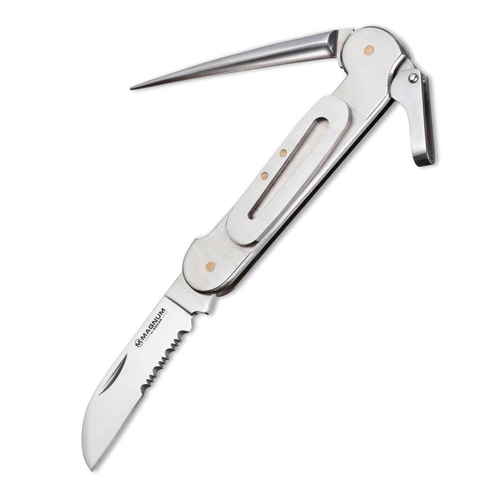 Magnum Catamaran Klappmesser - Silber