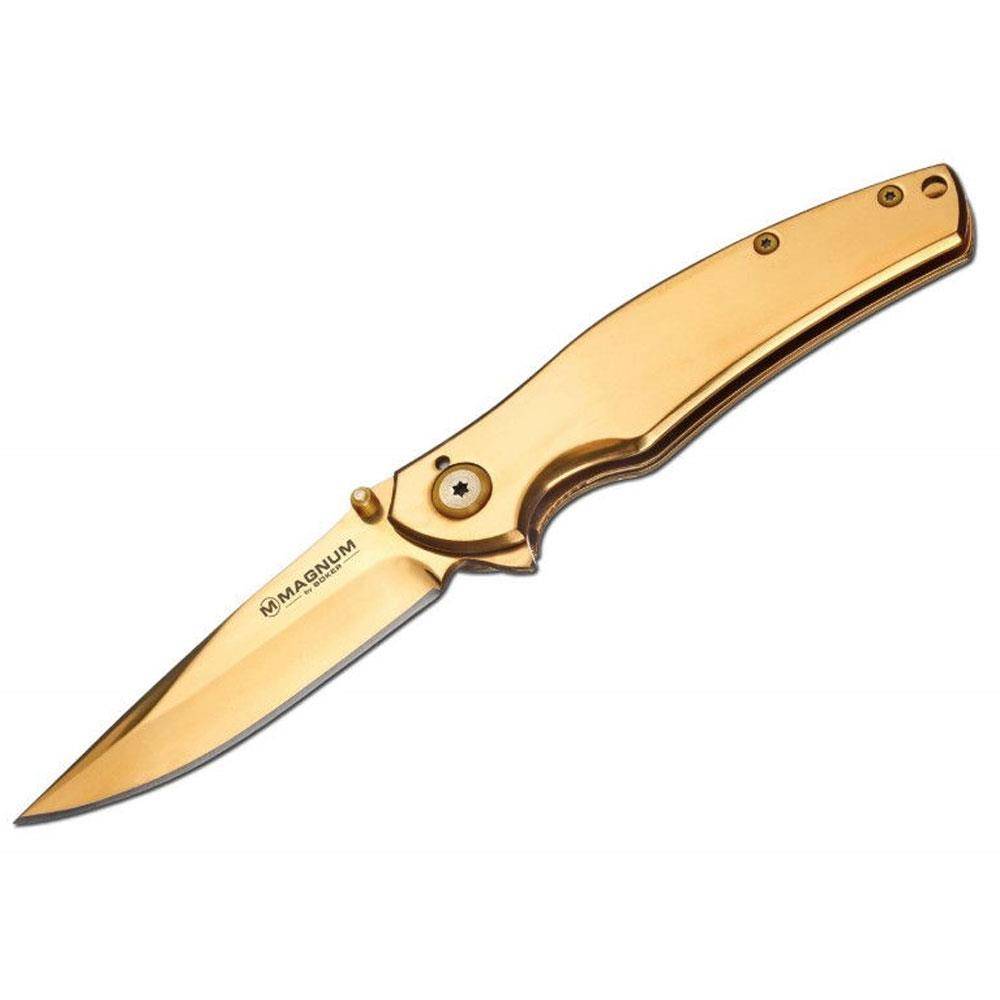 Magnum Gold Finger Taschenmesser - Golden
