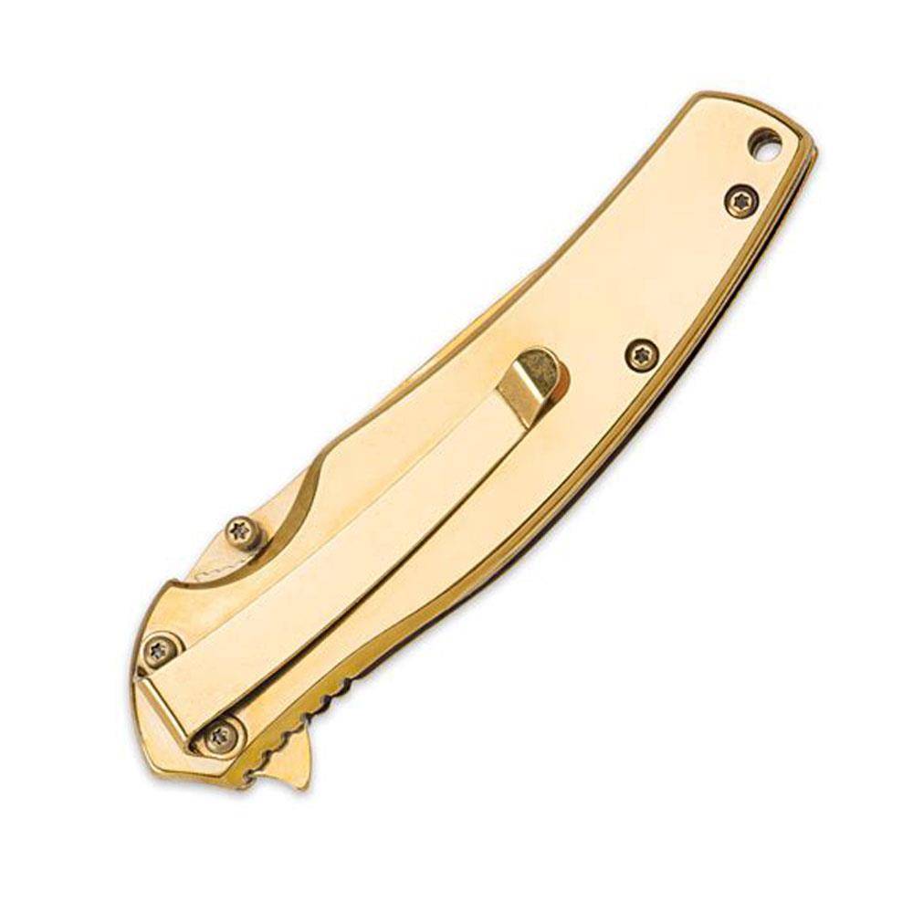 Magnum Gold Finger Taschenmesser - Golden