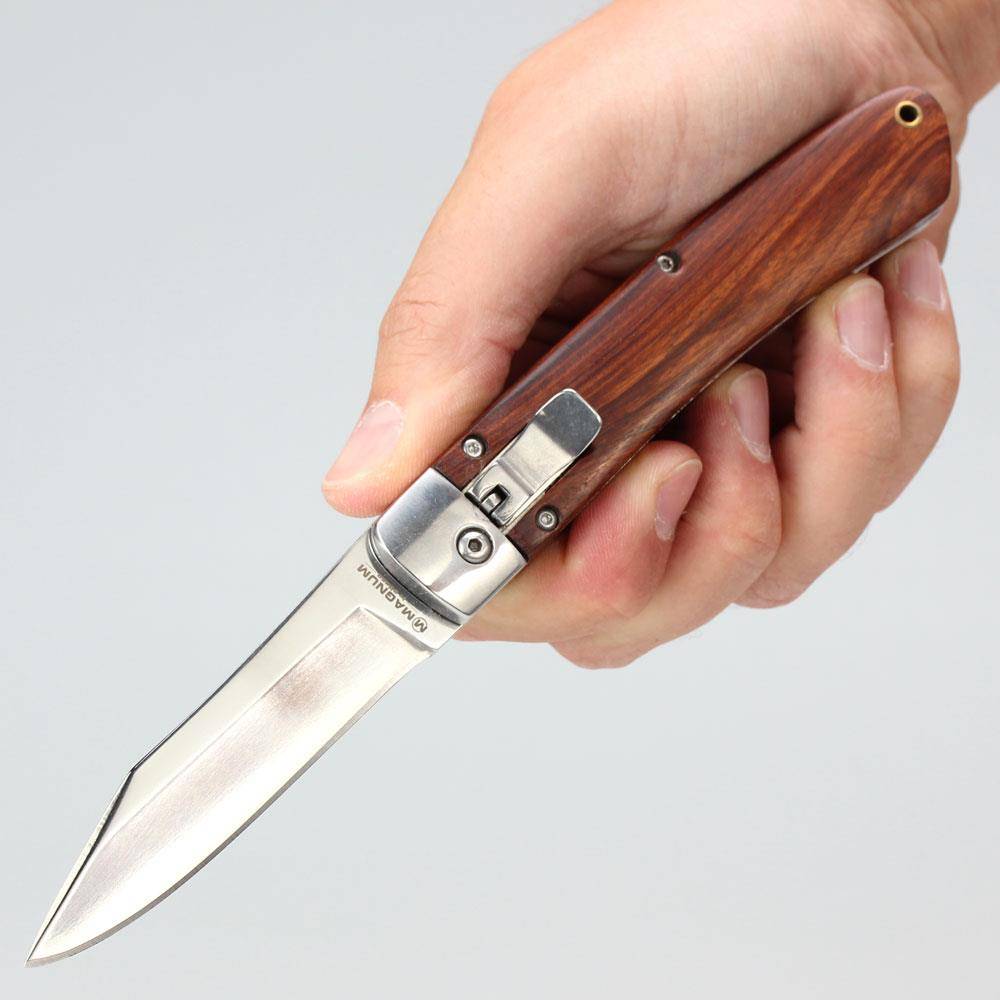 Magnum Automatic Classic Taschenmesser - Braun