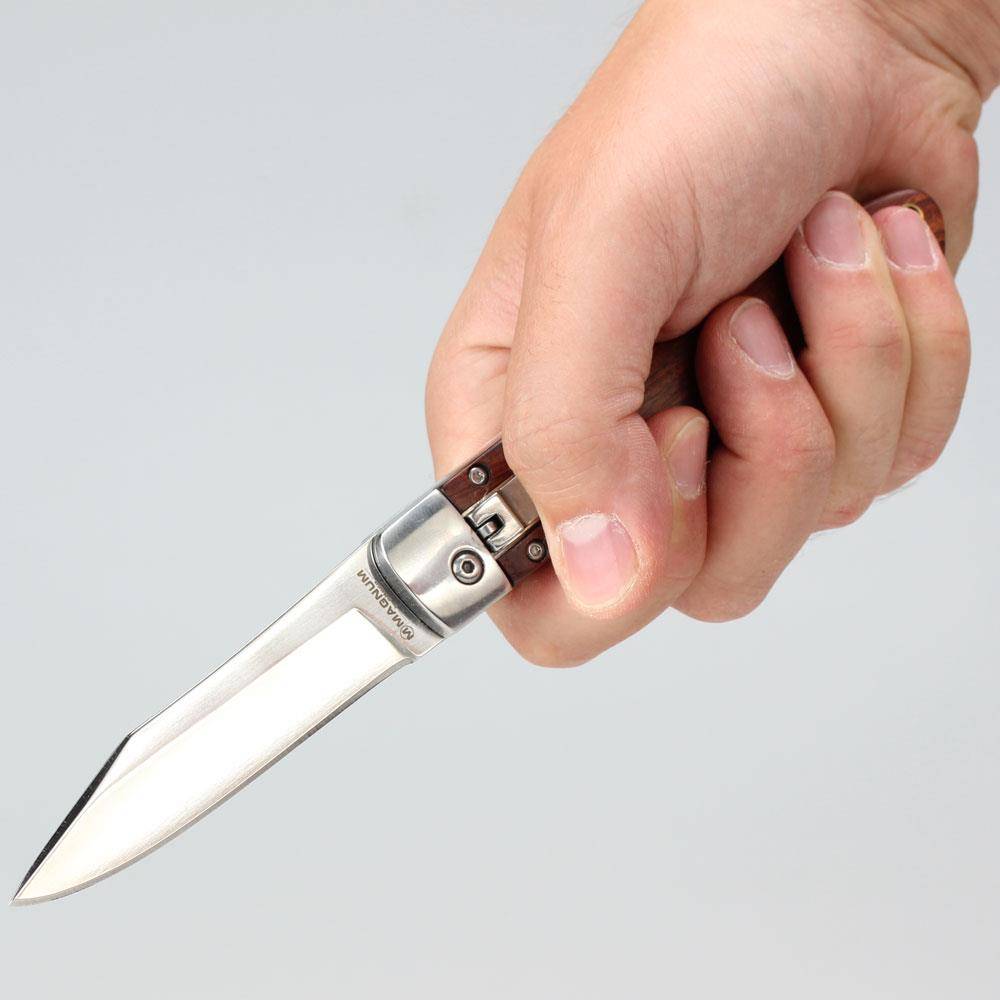 Magnum Automatic Classic Taschenmesser - Braun