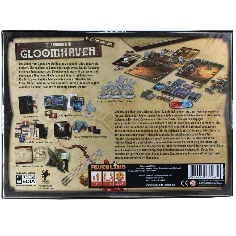 Feuerland Gloomhaven Legacy Rollen-Brettspiel (DE)