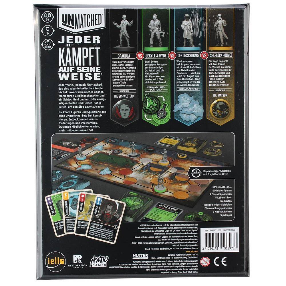 Iello Unmatched: Cobble & Fog (DE)