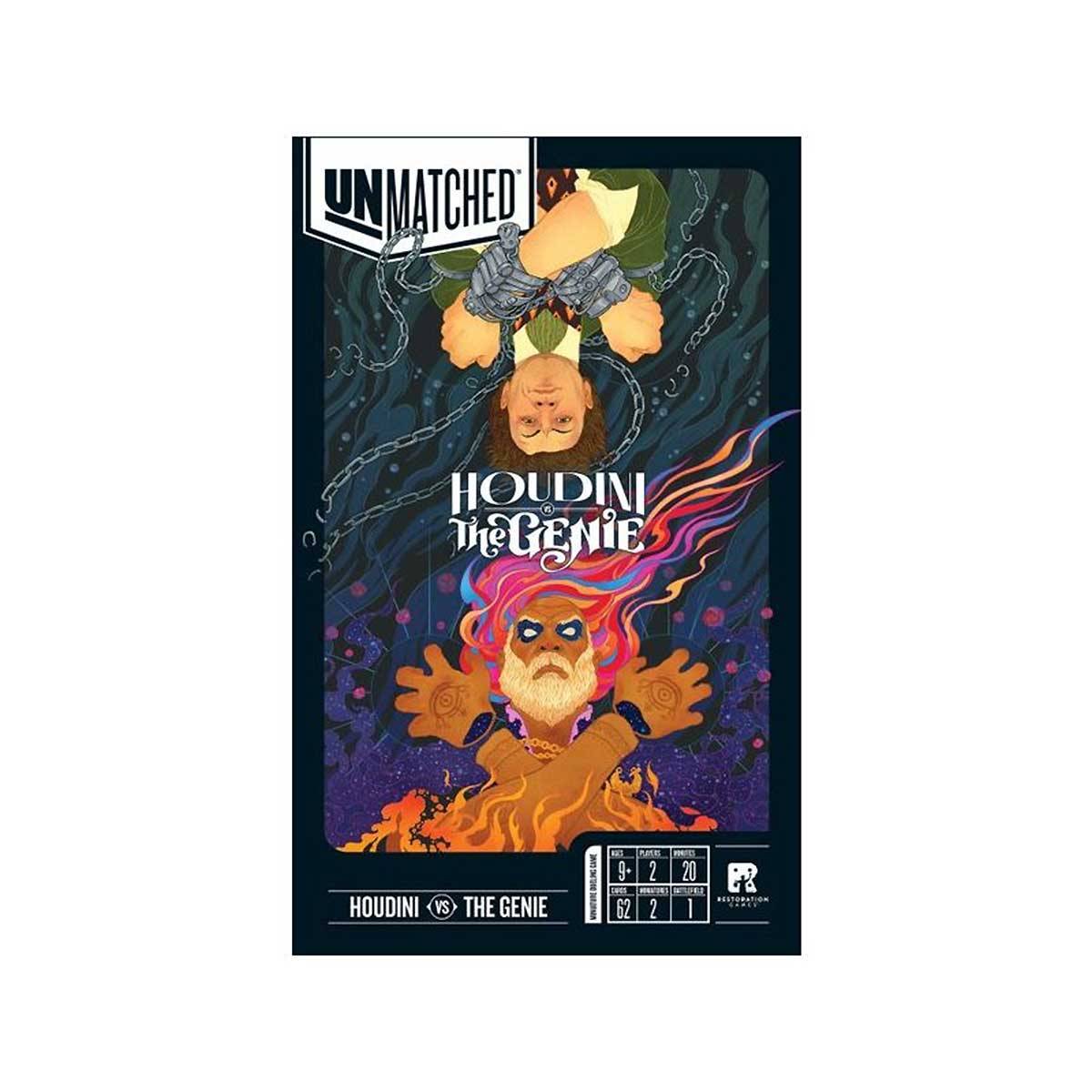 Iello Unmatched: Houdini vs. Der Dschinn (DE) (+)