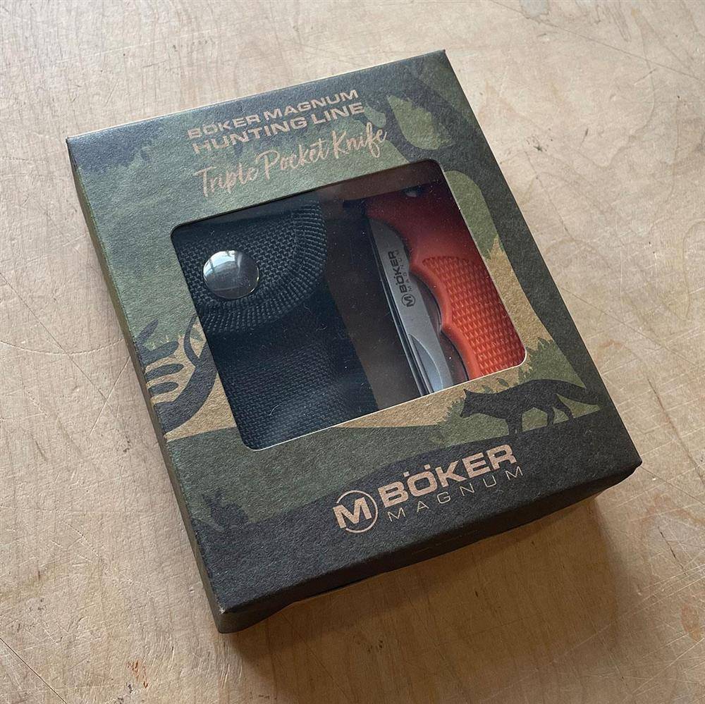 Magnum HL Triple Pocket Knife Jagdtaschenmesser - Orange