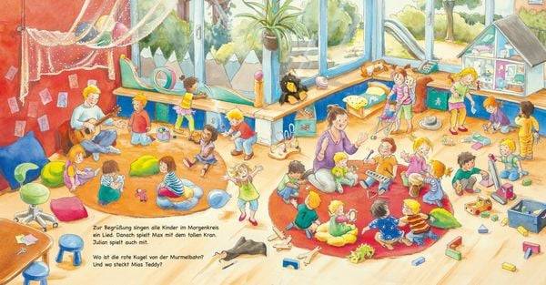 Mein allererstes Wimmelbuch: Ein Tag in der Kita