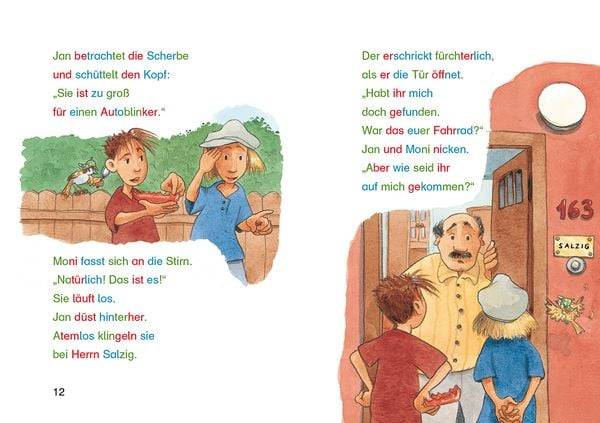 Silbengeschichten zum Lesenlernen - Detektivgeschichten