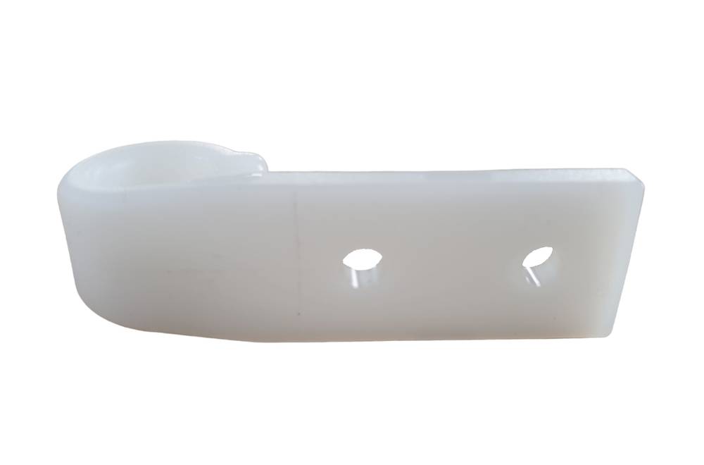 20 Stück - Schleuderhaken Planenhaken weiß, breite Ausführung