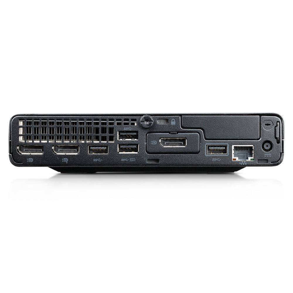 HP EliteDesk 800 G6 35W (Refurbished) DM Mini PC (i5 10500T Hexa-Core 2.3GHz, 16GB, 256GB SSD NVMe, UHD 630, WLAN) W11