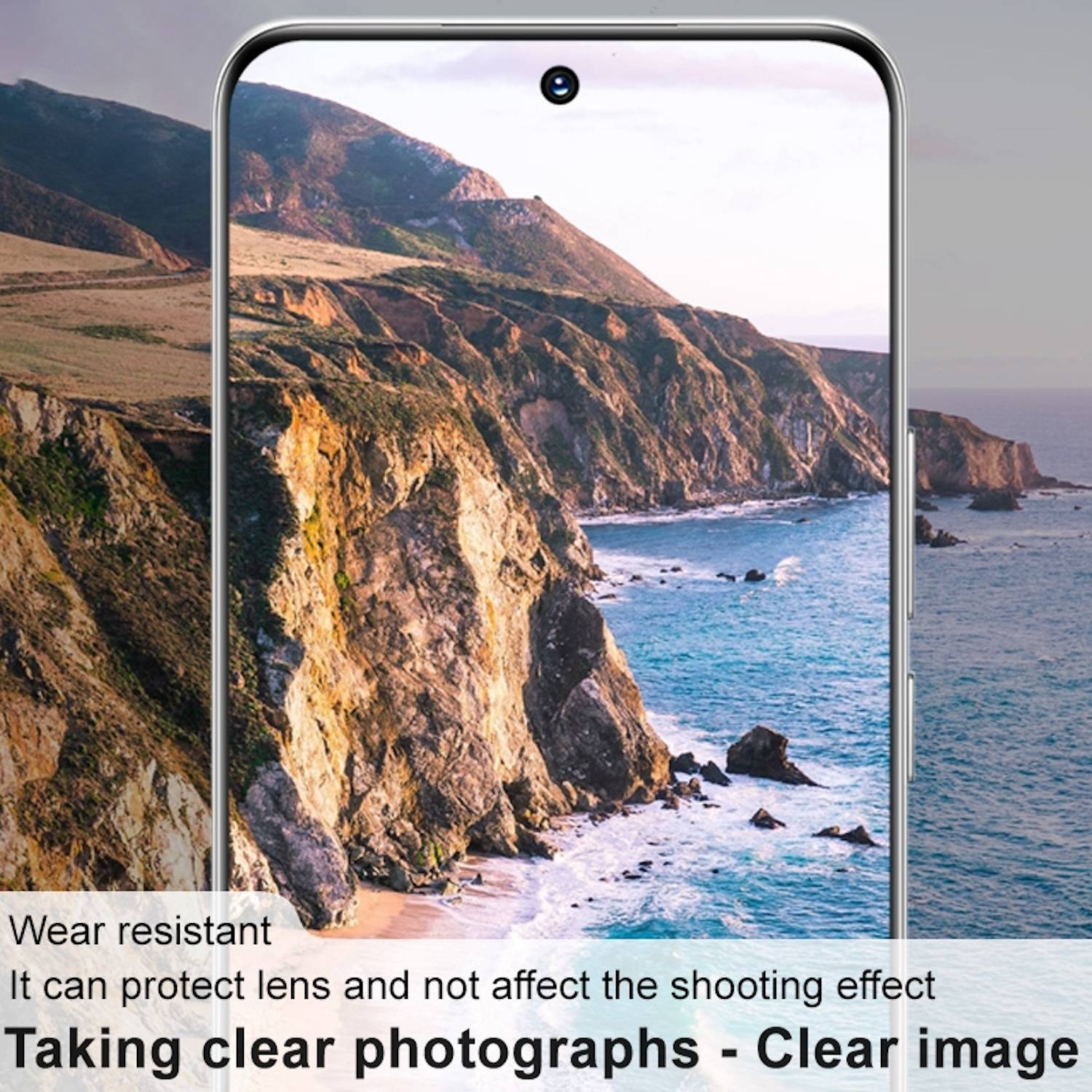 Für Honor 200 H9 Schutzglas für Back Kamera Komplettschutz Transparent