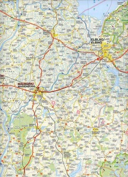 Höfer Polen PL011. West-Ost-Preussen 1 : 200 000