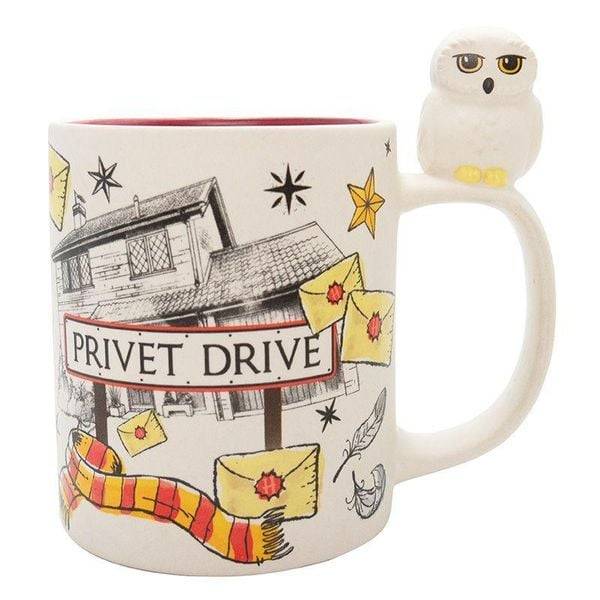Harry Potter Hedwig Ligusterweg 3D Tasse