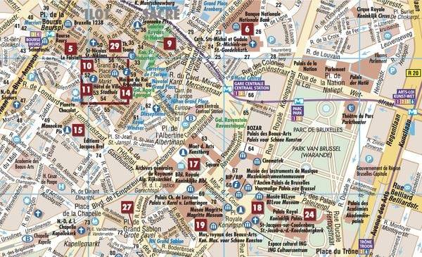 Brüssel / Brussels / Bruxelles 1 : 12 000
