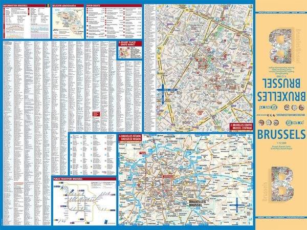 Brüssel / Brussels / Bruxelles 1 : 12 000