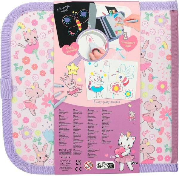 Princess Mimi Paint & Swipe Book