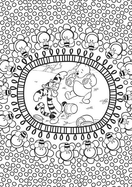 Disney Winnie Puuh: Malblock: über 60 wundervolle Motive zum Ausmalen!