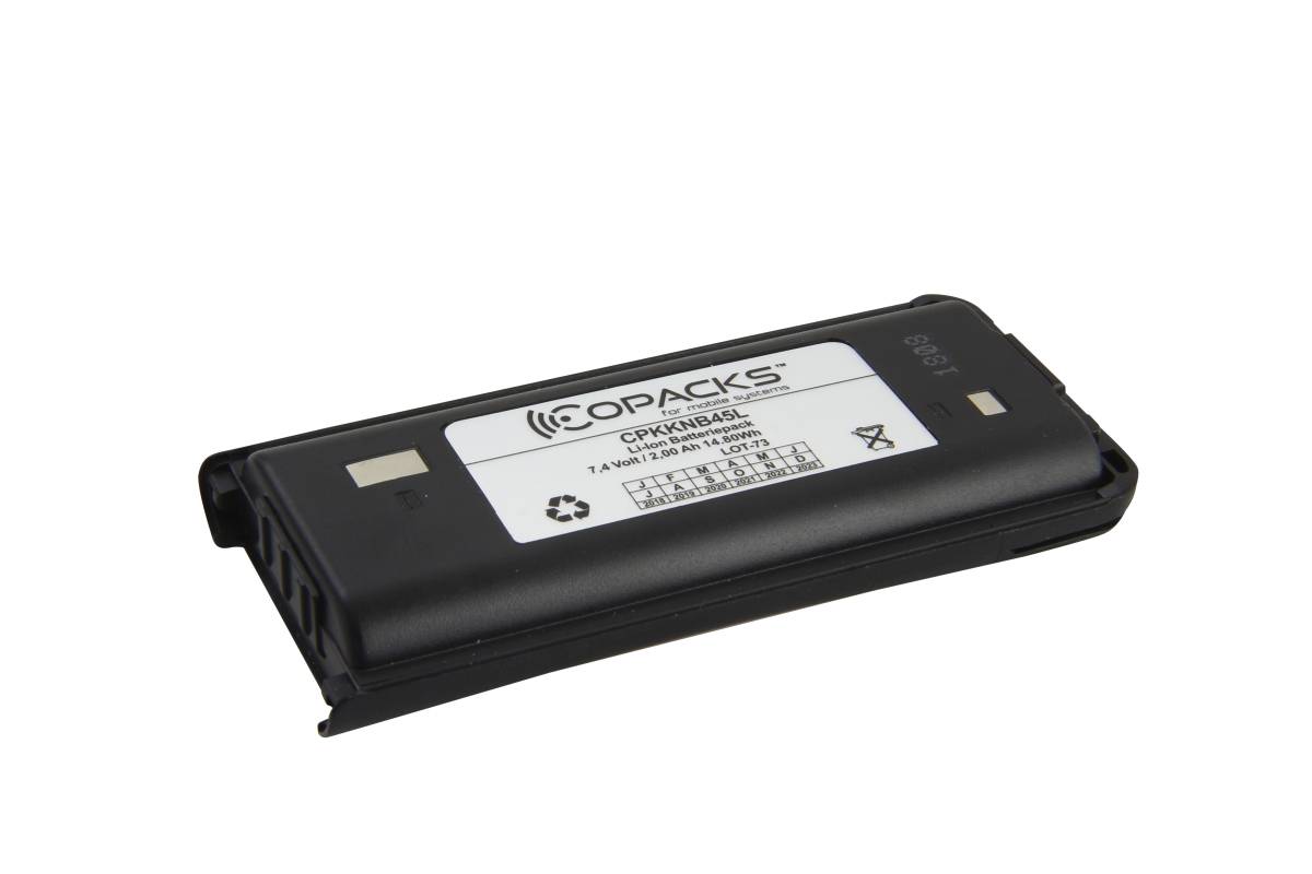 Akku passend für Kenwood TK3201 TK2202 TK3302 TK3401D - KNB45L Li-Ion 7.2V 2000mAh