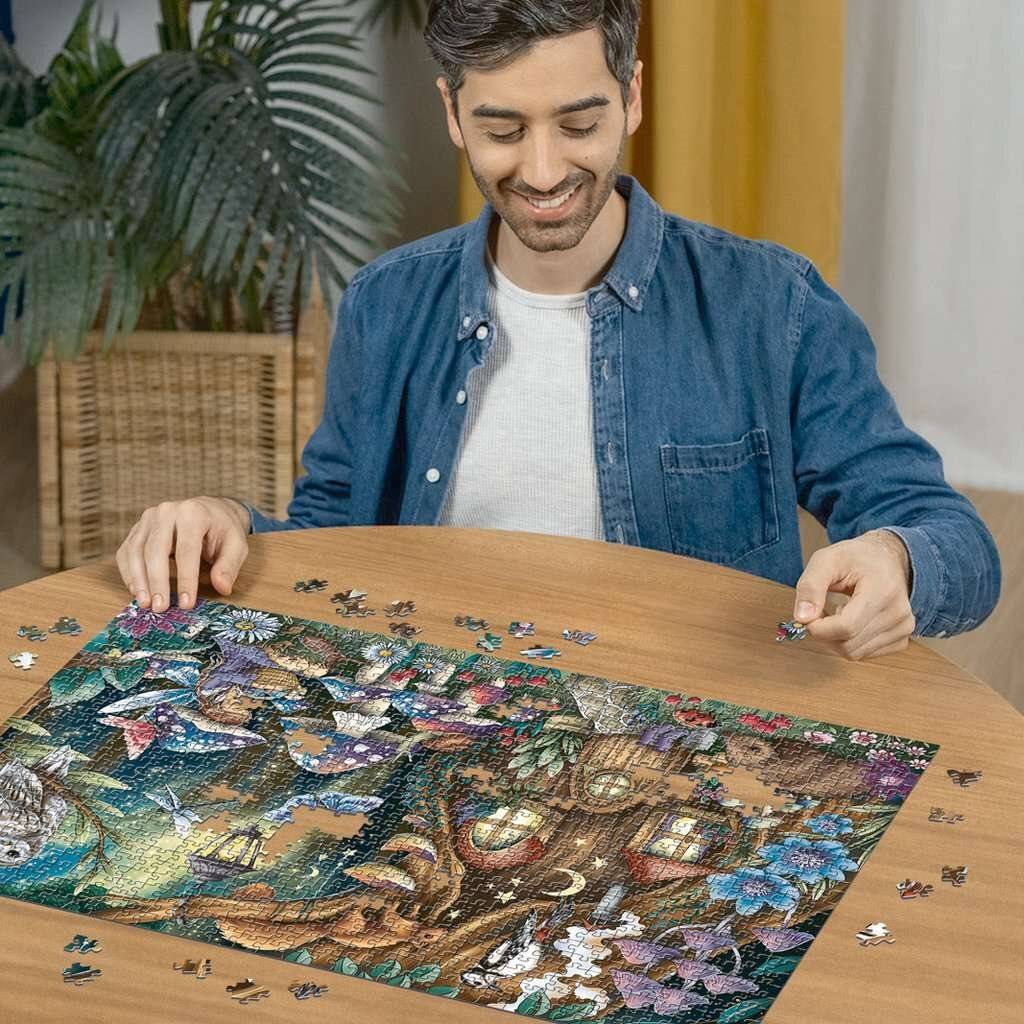 Original Ravensburger Quality Puzzle Im Feenland (1000 Teile)