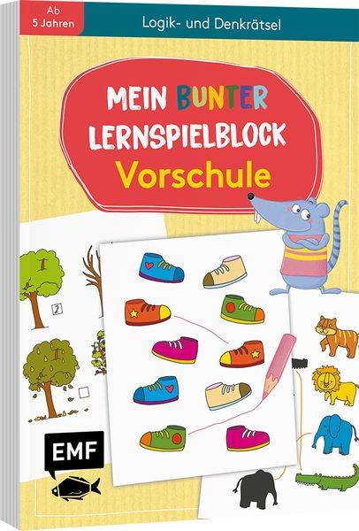 Mein bunter Lernspielblock – Vorschule: Logik- und Denkrätsel