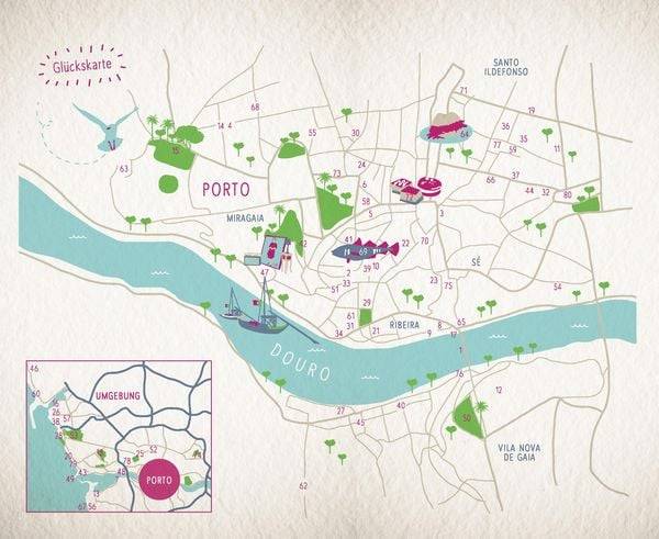 Glücksorte in Porto