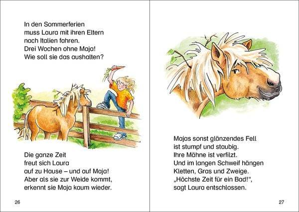 Leselöwen - Das Original - 7-Minuten-Geschichten zum Lesenlernen - Im Galopp ins Ponyglück